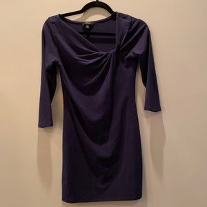 Soft navy blue mini dress from express
